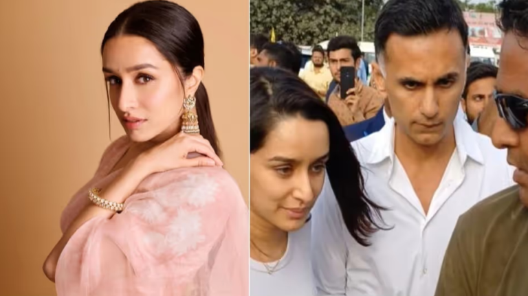श्रद्धा कपूर और राहुल मोदी एक साथ शादी की रिसेप्शन में पहुंचे, बने परफेक्ट कपल